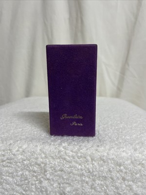 Guerlain Shalimar 1/4 OZ Empty Vintage 1970s Bottle W/ Marly Box