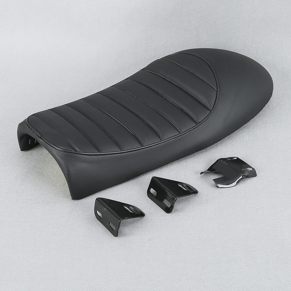 Hump Saddle Cafe Racer Vintage Seat Cushion Fit For Honda CB125S CB160 Suzuki GS - Image 4 of 4