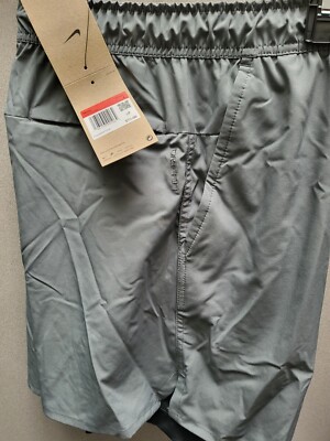 NWT-2026-Men's Nike Dri-Fit UNLIMITED VERSATILE DV9334-Shorts 7IN-2-1-GRAY large