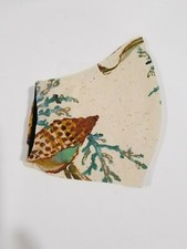 Handmade Washable Face Mask With Filter Pocket and Elastic For The Ears