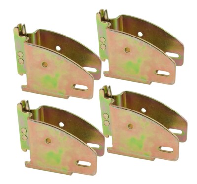 (4 Pack) E Track Wood Holders Beam Socket Enclosed Trailer Truck Van Toy Haul...