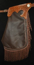 Custom Made Leather Chinks/Leather/New Chaps/Made In USA