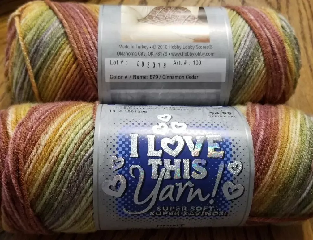 Ombre Print I Love This Yarn