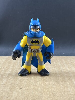 Imaginext DC Super Friends Batman Batcopter Yellow Pilot MULT ITEMS SHIP FREE!