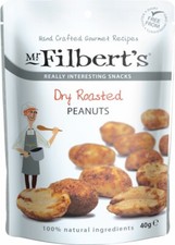 Mr Filbert'S Dry Roasted Peanuts 40g - Pack of 20