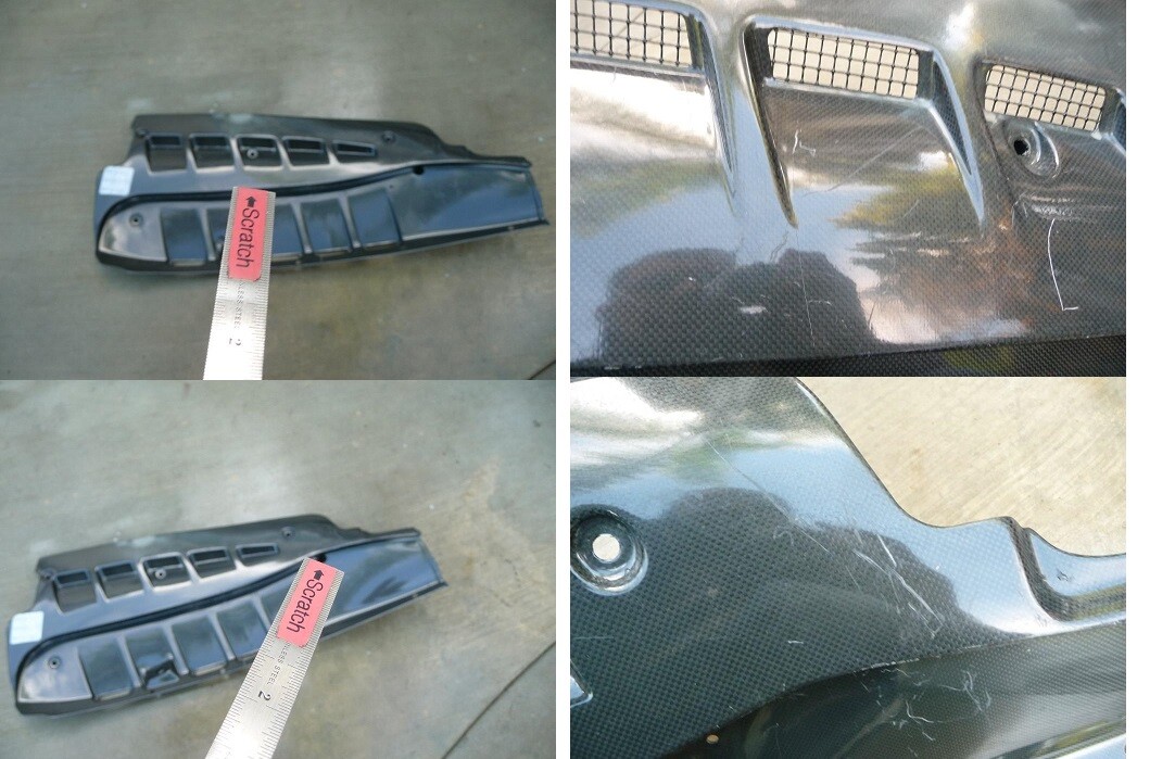 2008-2009 Ferrari F430 Scuderia Front Panel Left Carbon Fiber 81266400 OEM OE