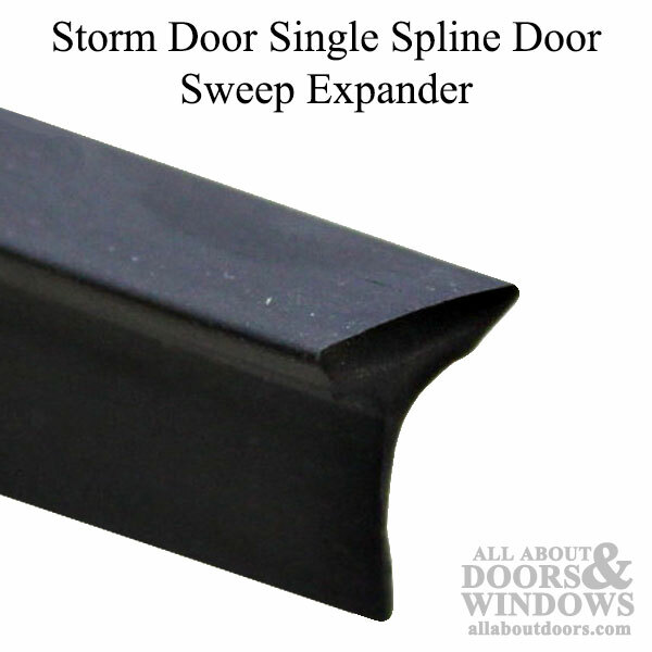 スンページ Larson Single Spline Door Sweep Expander for Storm Door - BLK | eBay
