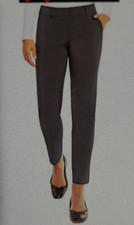 KIRKLAND SIGNATURE ANKLE LENGTH DRESS PANTS GRAY 10 GENTLY USED