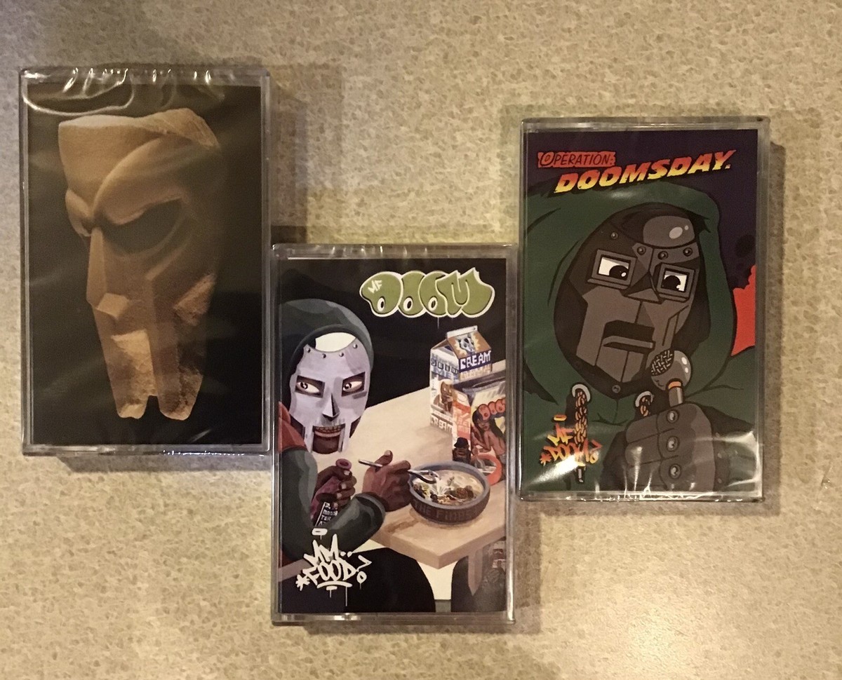 MF Doom MM.. Food Pink,Operation Doomsday,Born Like-Cassette Tape