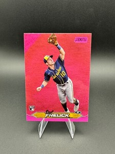 2024 Stadium Club Sal Frelick Pink Foil #183 Milwaukee Brewers