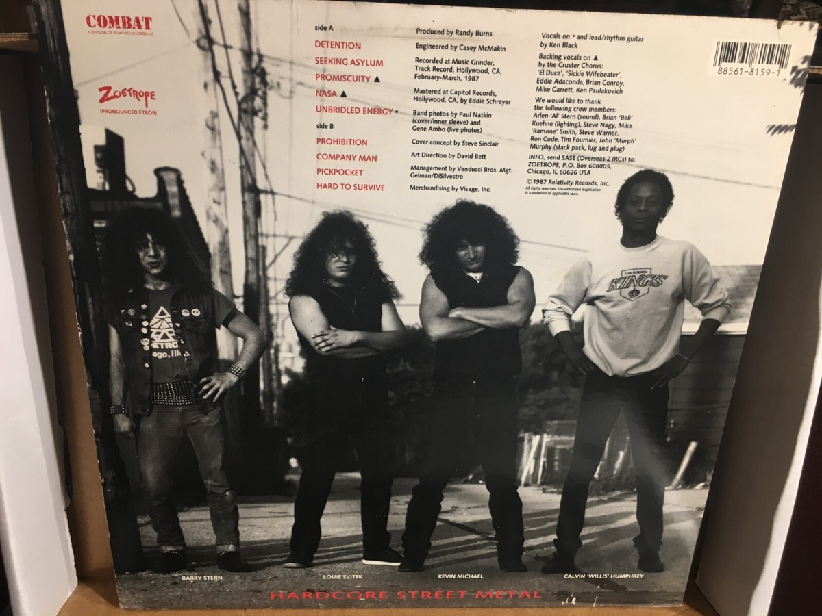 Zoetrope - A Life of Crime (LP Vinyl Record / 1987 Combat) | eBay