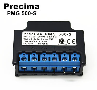 Osprey Precima PMG 500-S Input 215V~500VAC, output 0.9/0.45*Uin Rectifier module