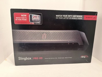 Slingbox PRO-HD SB300-100 Media Streamer 1080i Multiple Inputs Built-In TV Tuner