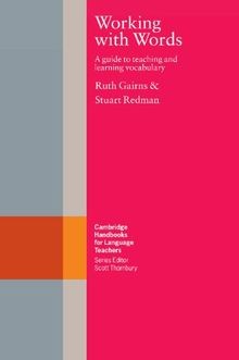 Working with Words: A Guide to Teaching and Learning Voc... | Buch | Zustand gut