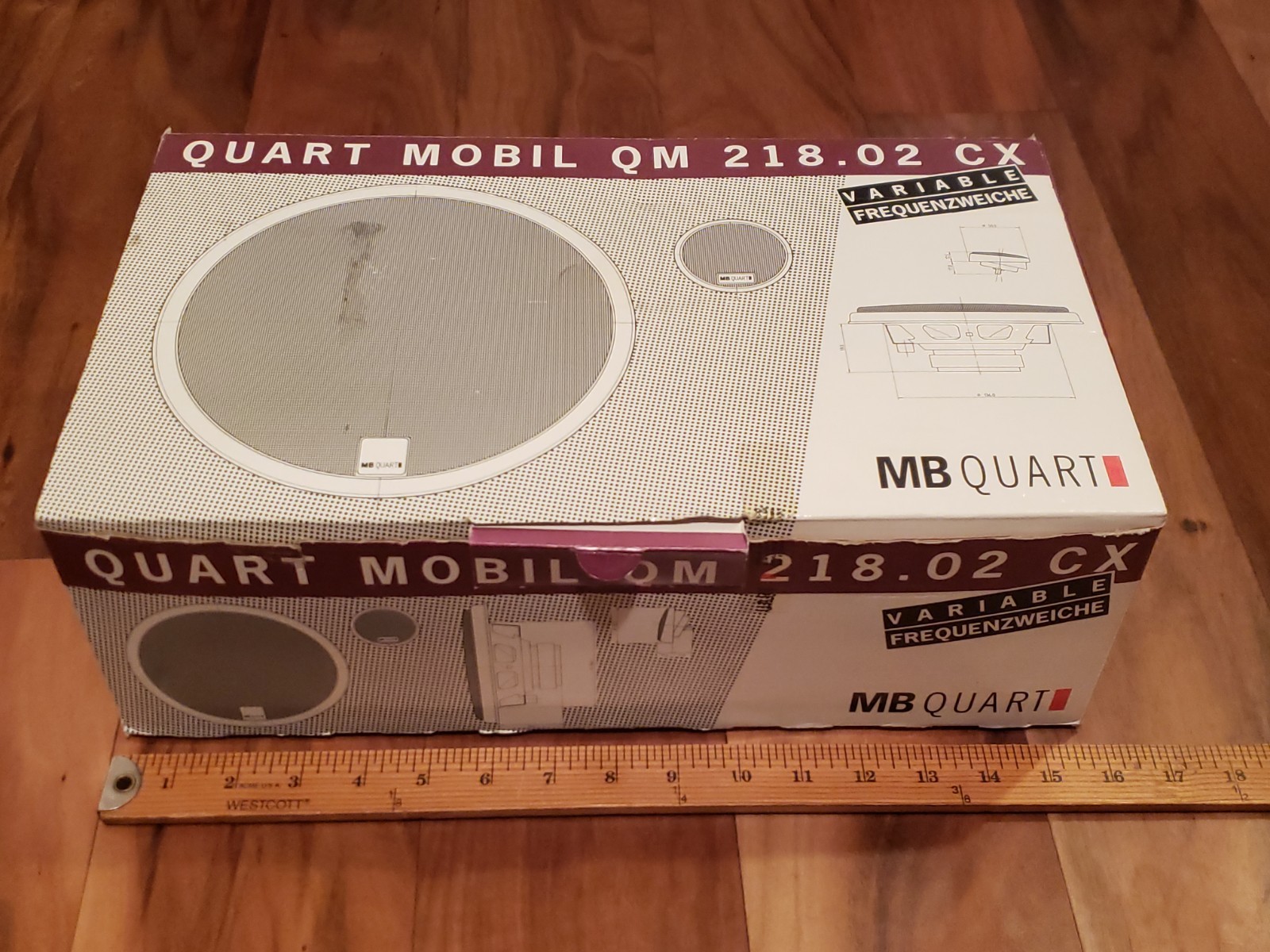 Vintage MB Quart QM 218.02 CX Component Speaker System – Made in Germany –...