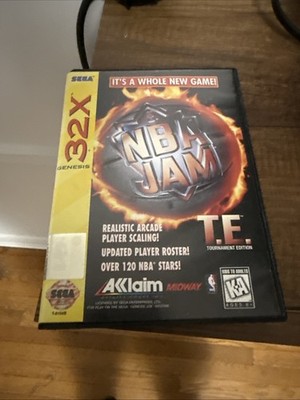 NBA Jam T.E. Tournament Edition (SEGA Genesis 32X) Authentic BOX ONLY