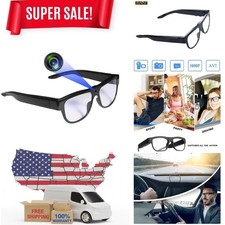 Camera Wearable Video Recording Glasses 1080p - Outdoor Sports Camera Glasses...