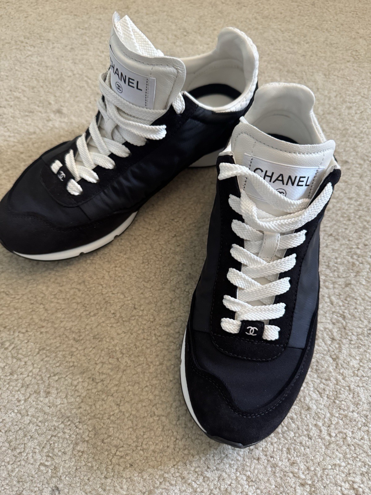 Size 7 - CHANEL CC Blue