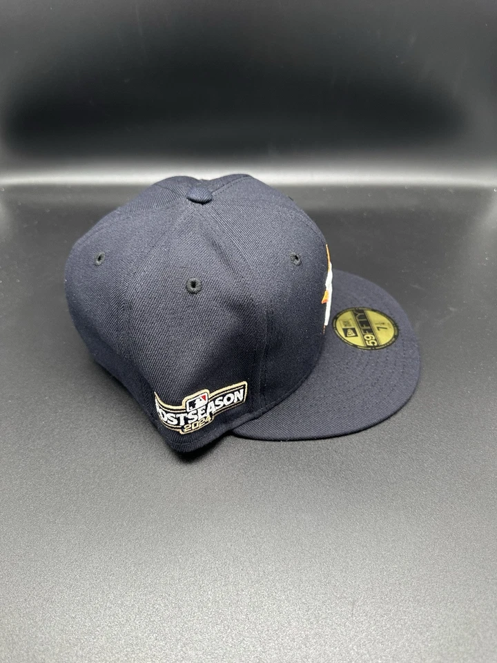 Parche lateral de postemporada New Era 59FIFTY de los Astros de Houston 2024 talla 7 1/4 Foto 3 de 4