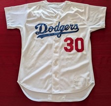 Los Angeles Dodgers 1999 Russell Athletic Craig Counsell Game Worn Jersey Sz 46