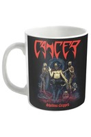 Cancer Mug Shadow Gripped Band Logo Official White Boxed One Size