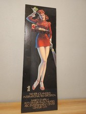 John Alvin 1976 Los Angeles International Film Exposition  13"x41" Vintage