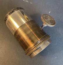 Antique McIntosh Stereopticon Co. Petzval Projection Lens Q10 ? Magic Lantern