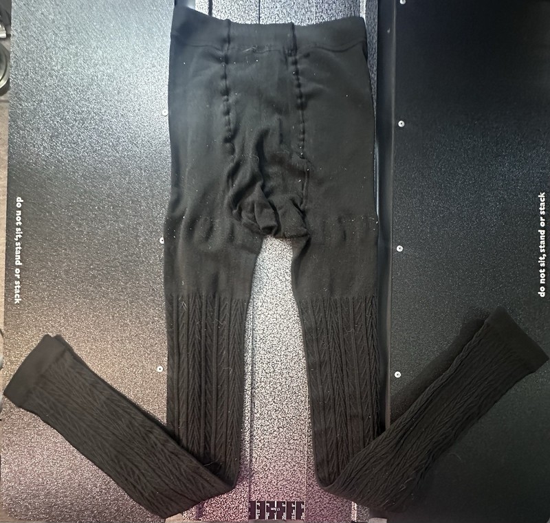 Girls XL Black Leggings
