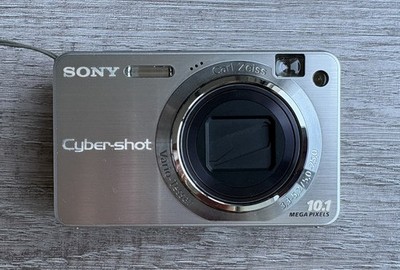 SONY Cyber-shot DSC-W170 Digitalkamera in silber (Zeiss Objektiv)
