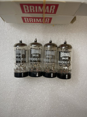 Brimar 4068 6158 CV2212 13D3 6072 Black Plate One NOS Pair Super