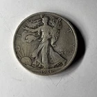 1936 Walking Liberty Silver Half Dollar No Mint Mark