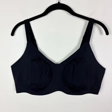 Knix Black Lightweight Adjustable Padded V Neck Evolution Bra