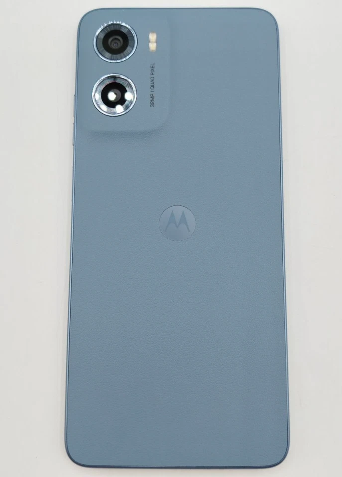 Smartphone Motorola e15 4G 2GB RAM 64GB ROM, 6,67", 5200mAh Misty Blue MAI USATO - Immagine 4 di 4