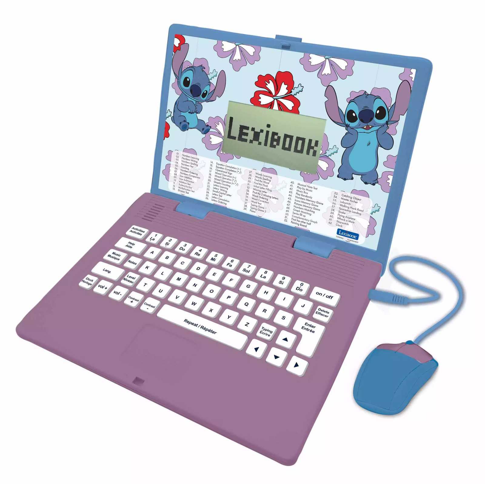 3380743103389 edukacyjny Sticht dwujzyczny lexibook JC598PAI17 Lexibook 16090₽