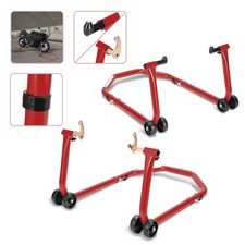 2 Stück Set Motorradständer  vorne/hinten Motorrad Heber Motorrad Aufbockständer