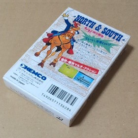 Box theory North & South Exciting Civil War Kemco Famicom FC Retro game