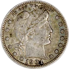 1901-P Barber Quarter