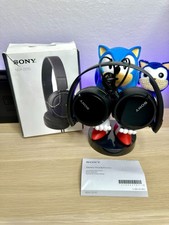 Sony MDR-ZX110 Stereo Headphones Black Wired On Ear Overhead Headset