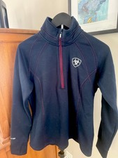 Ariat Women's Tek Team 1/4 Zip Sweatshirt Fleece Pullover Cold Series Medium