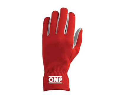 OMP Rally Gloves Red Size Medium IB0-0702-A01-061-M