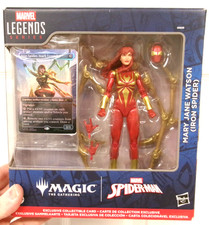 Marvel Legends Magic Gathering SPIDER-MAN IRON SPIDER MJ Figure SEALED Hasbro