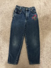 Vintage 1992 Barney Kids Jeans Size 6R The Lyons Group