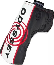 Odyssey Swirl Putter Headcover (Blade, Black/White/Red) Golf Club Cover NEW