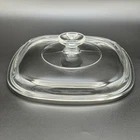 Vintage Pyrex Corning Ware A9C Clear Glass Square Casserole Replacement Lid