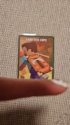 Minecraft Crafter Cape TwitchCon Rotterdam 2026 Exclusive Code