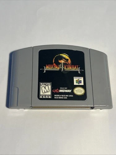 Mortal Kombat 4 (Nintendo 64, 1998) N64 Authentic