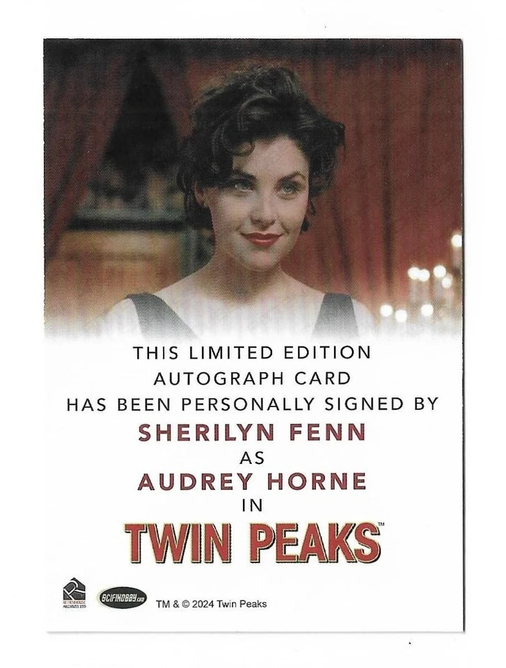 Twin Peaks The Log Lady Chronicles Autograph Sherilyn Fenn as Audrey Horne - Image 2 of 3