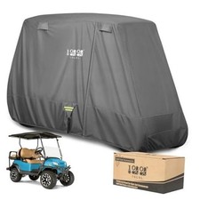 2/4/4 2 Passenger Golf Cart Cover L- For 2/2 2/4 Passenger Cart Advanced Grey