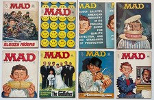 Mad Magazine #135 150 151 153 154 155 159 160. Lot of 8! 7/8 Unfolded FREE S/H!