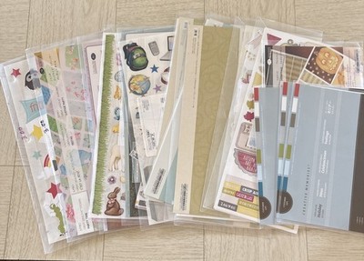 Creative Memories Sticker Pack Lot Of 15+ Scrapbooking Seasonal School Days New